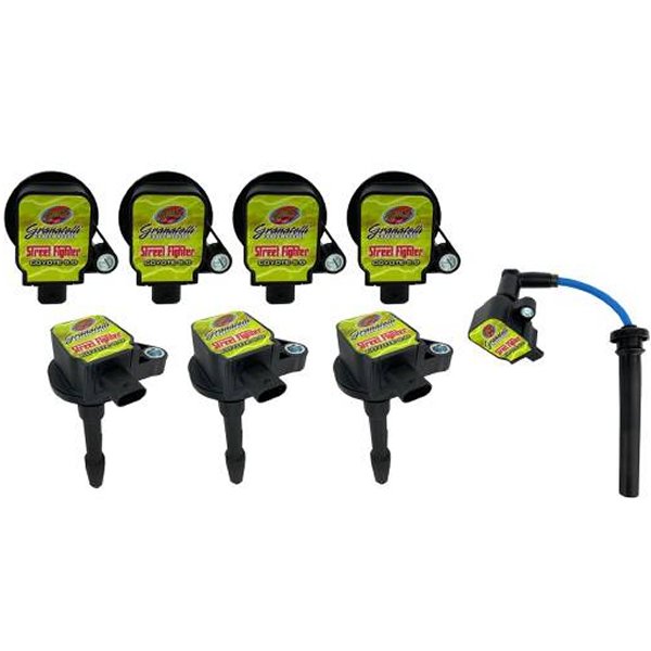 18-23 フォード Coyote 4V Street Fighter Coil-On-Plug Wire Conn Kit w/Coil Packs (35K Volts)