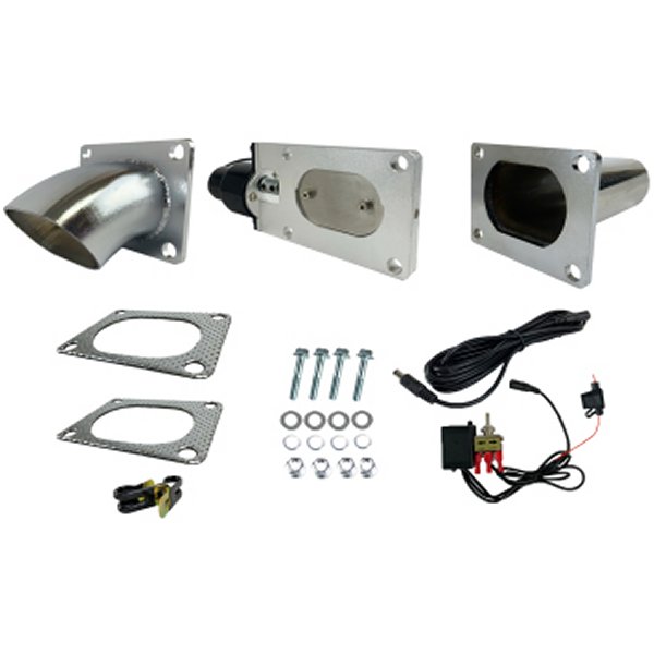 3.0in Oval ステンレススチール Electronic Exhaust Cutout