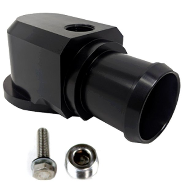 18-19 Jeep Trackhawk Billet Thermostat Housingブラック Powdercoat