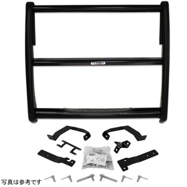 88-99 シボレー Pick Up 3000シリーズ StepGuard ブラック (Center Grille Guard Only)