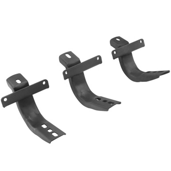 2021+ フォード Bronco ブラケット for OE Xtreme Cab Length Side Steps Textured Black