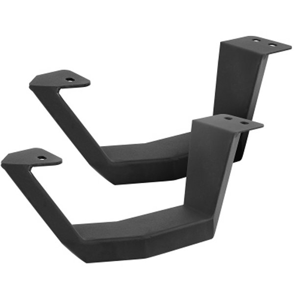 RB10 Running Boards - Tex ブラック - 4in Drop Down Steps (Pair)