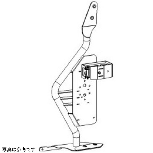 07-18 Jeep ラングラー JK/JKU フロント Fender Jack Mount for Hi-Lift Jack - Tex. Blk