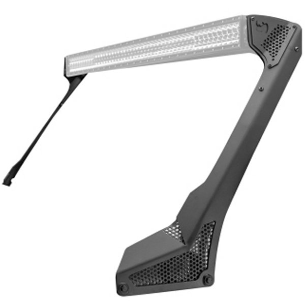 18年-20年 Jeep ラングラー JL/JLU/Gladiator JT XE Windshield Light Bar Mount - 50in Single Row