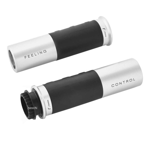 グリップ ICON 22.2mmハンドル用 シルバー