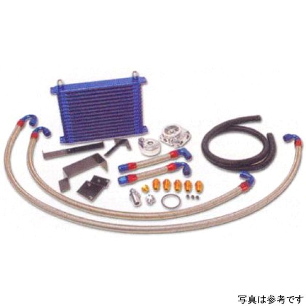 89-94 Nissan Skyline GT-R (BNR32) 10 Row Oil Cooler Kit w/ Oil Filter Relocation
