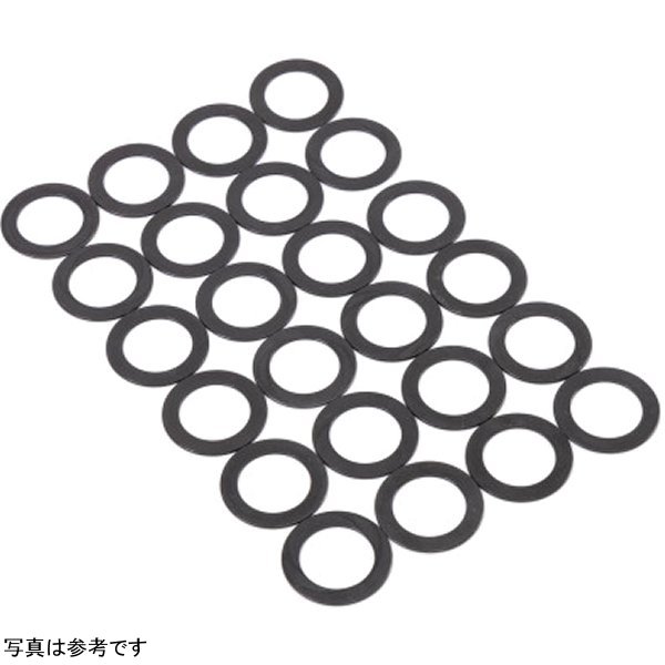 P-D トヨタ 2JZ-GTE / ニッサン VR38DETT .5mm Thick 27.56mm OD 18.4mm ID Spring Seat Kit (Set of 24)