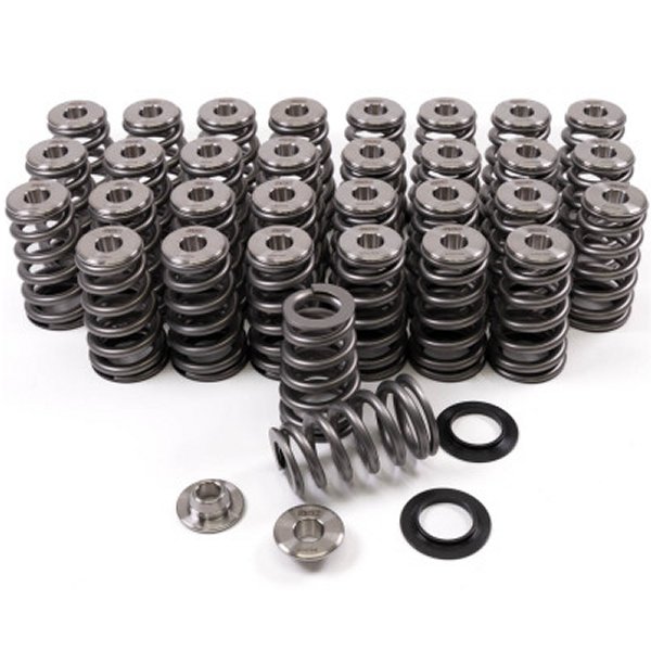 P-D フォード Mustang 5.0L Coyote Gen 1/2 Conical Valve Spring and Titanium リテーナーキット