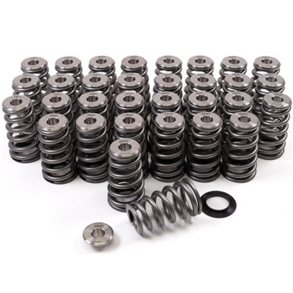 P-D フォード Mustang 5.0L Coyote Gen 3 High Pressure Conical Valve Spring & Ti リテーナーキット