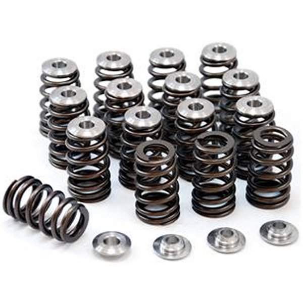 P-D ミツビシ 4B11T Beehive Valve Springs & Ti リテーナーキット (Use w/OE Spring Seats)