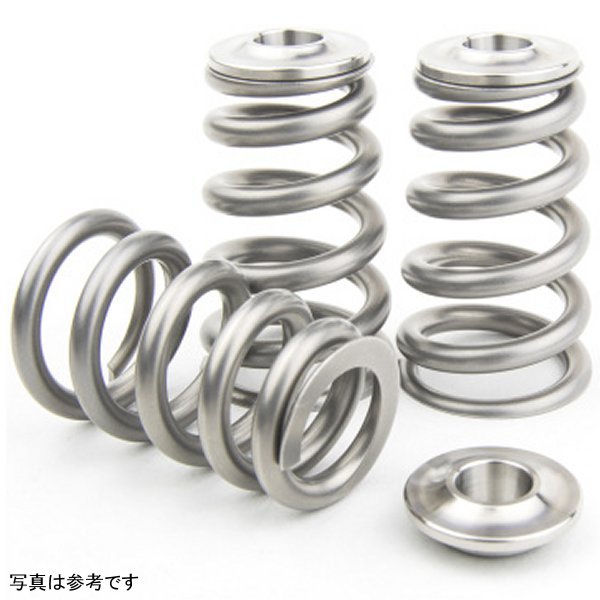 P-D トヨタ 2JZ-GTE Single Conical Valve Spring and Ti リテーナーキット