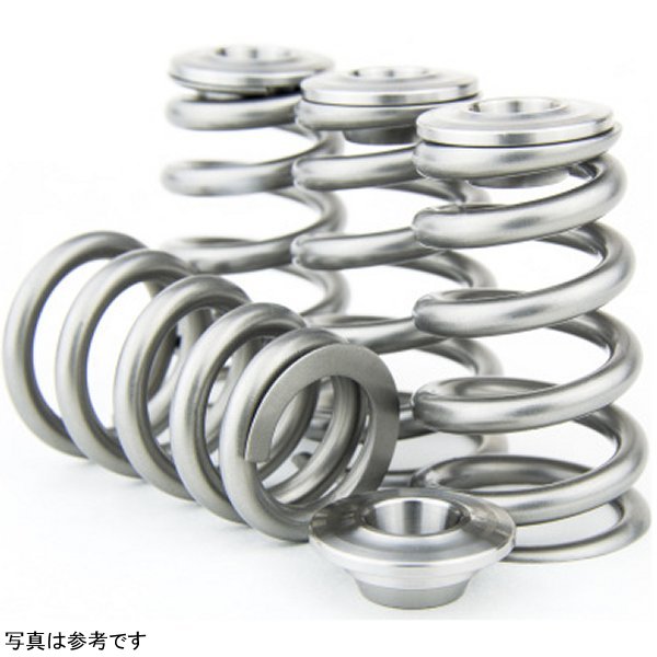 P-D トヨタ 3SGTE Conical Valve Spring and Ti リテーナーキット (Use w/ Shim Over/Shimless Bucket)