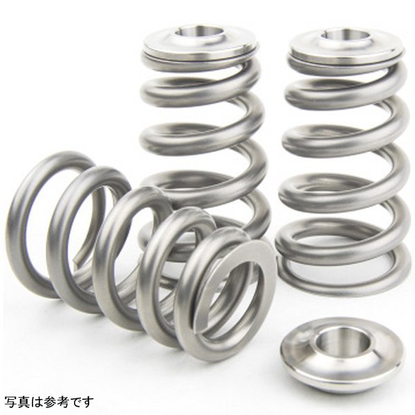 P-D トヨタ 3SGTE High Pressure Conical Valve Spring Kit w/Ti Retainer for Shimless/Shim-Over