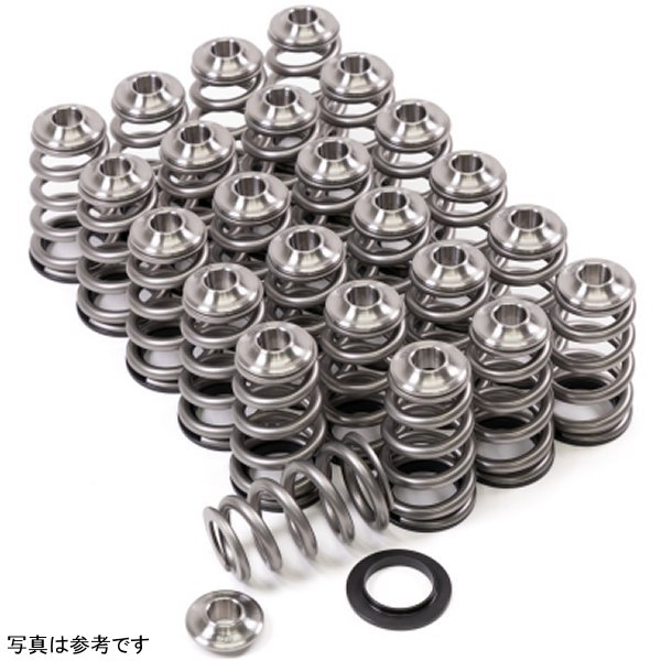 P-D ニッサン VR30DDTT HP Conical Valve Spring Ti Retainer & Seat Kit (9500RPM/40PSI Max)