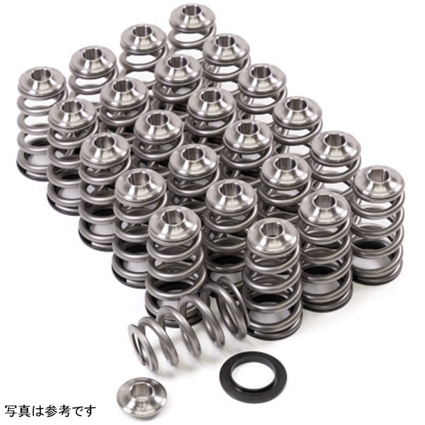P-D ニッサン VR30DDTT HP Conical Valve Spring Ti Retainer & Seat Kit (10500RPM/55PSI Max)
