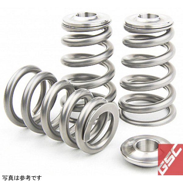 P-D トヨタ 2JZ-GTE Extreme Pressure Single Conical Valve Spring and Ti リテーナーキット