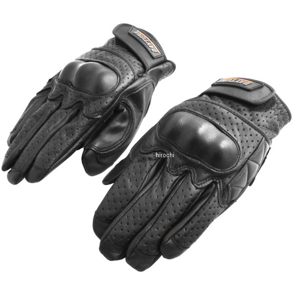 デイトナ ゴートスキンパンチングメッシュグローブ プロテクションタイプ 黒