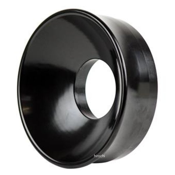 ビレットマフラーエンド フレア 黒