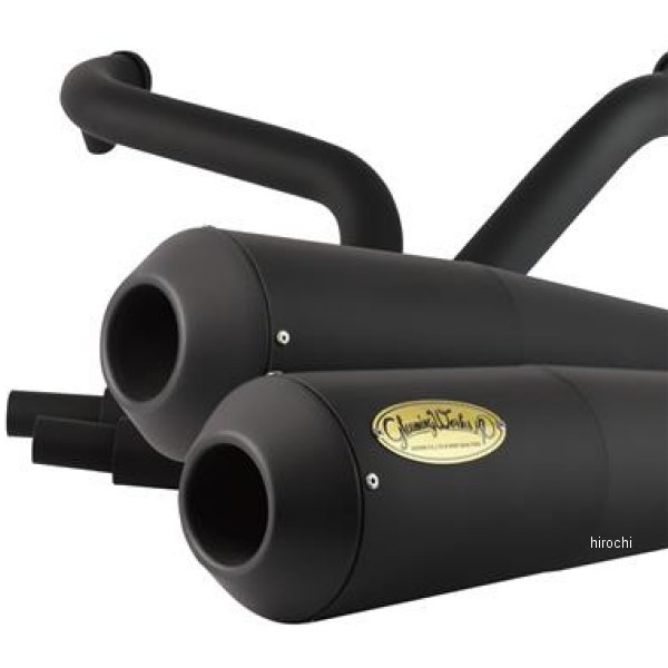 XL-FTツインハンマー フルエキゾーストマフラー 04年-06年 ハーレー スポーツスター 黒