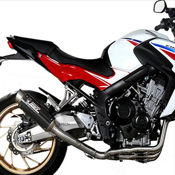 フルエキゾーストマフラー 触媒なし GP PRO スタンダードポジション 14年-18年 CB650F カーボン