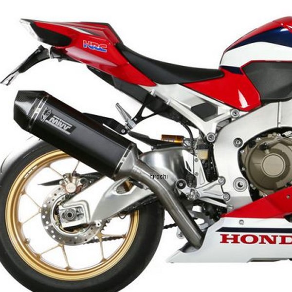 スリップオンマフラー SPEED EDGE 17年-19年 CBR1000RR ブラックステンレス