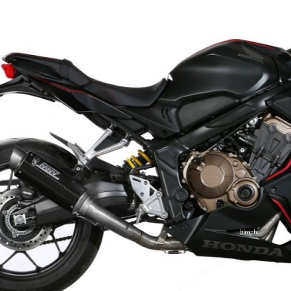 フルエキゾーストマフラー 触媒なし GP-PRO スタンダードポジション 19年-21年 CBR650R カーボン