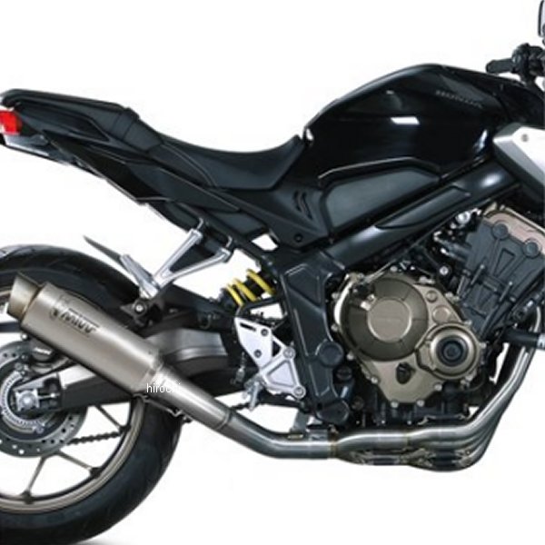 フルエキゾーストマフラー DELTA RACE スタンダードポジション 19年-21年 CBR650R ブラックステンレス