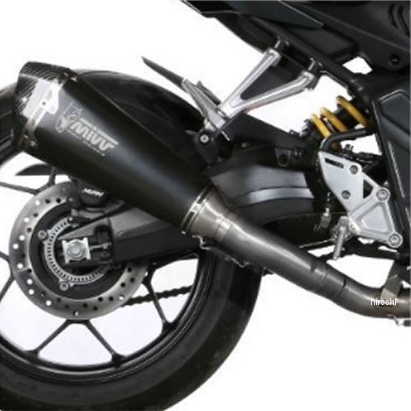 フルエキゾーストマフラー DELTA RACE 触媒なし スタンダードポジション 19年-21年 CBR650R ブラックステンレス