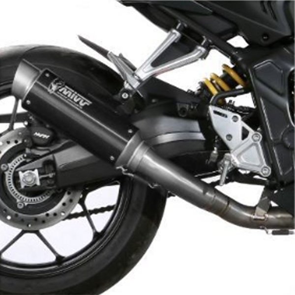 フルエキゾーストマフラー GP PRO 触媒なし スタンダードポジション 19年-21年 CBR650R ブラックステンレス