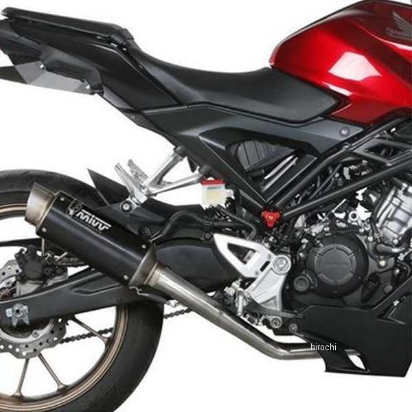 フルエキゾーストマフラー 21年 CB125R ブラックステンレス