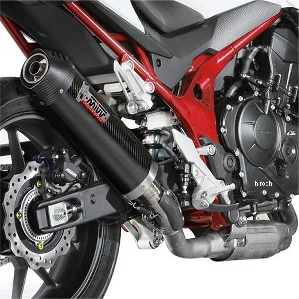 スリップオンマフラー OVAL 23年 CB750ホーネット カーボン