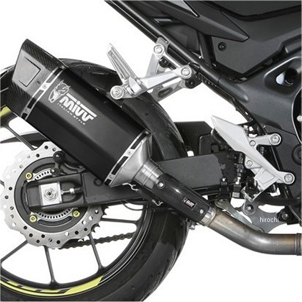 スリップオンマフラー SR-1 23年 CB750ホーネット ブラックステンレス