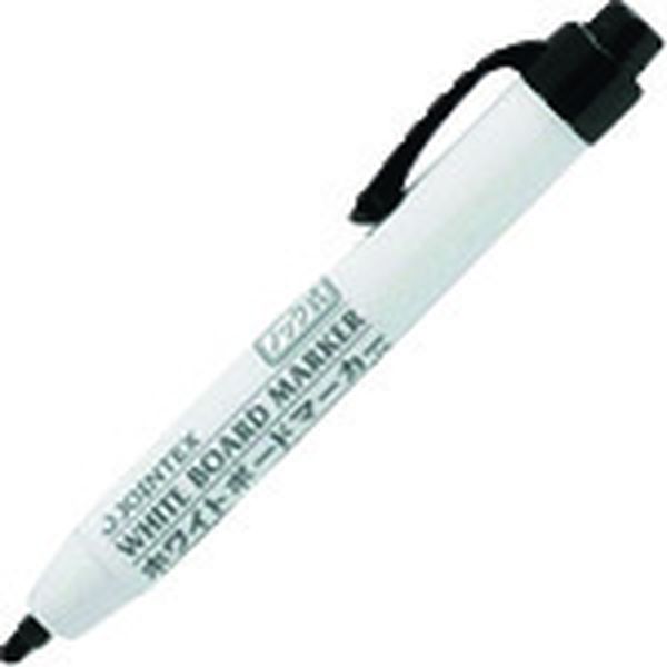 H028JBK  330771)ノック式ホワイトボードマーカー黒