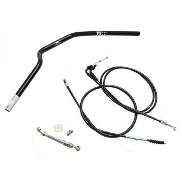 ヨーロピアン3型 ハンドルセット 23年 GB350 黒