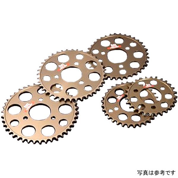 リアスプロケット 420 グロム JC61/JC75 アルミ ハードアルマイト