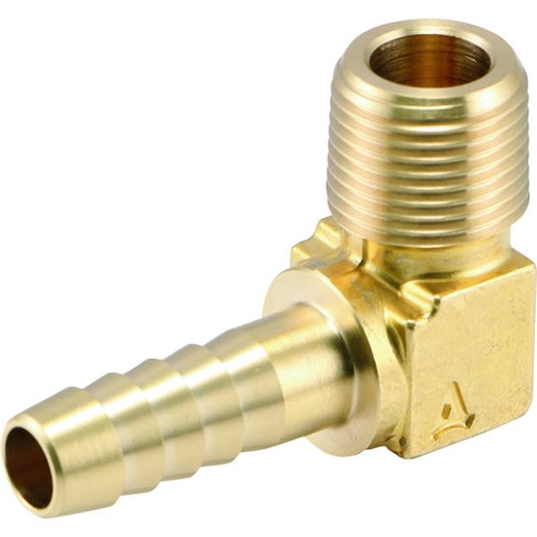 アングル型ホースニップル PT1/4×Φ8 RoHS