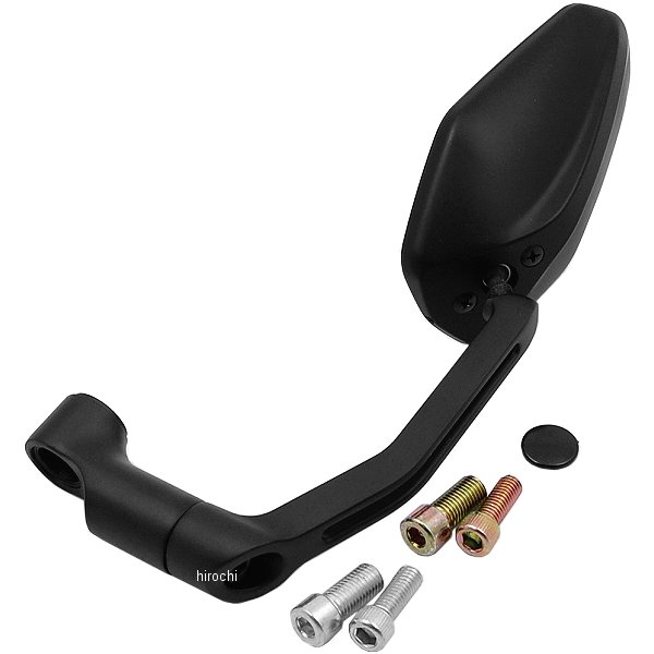 オクタゴンミラーオフセットアーム 左右共用 ブラック