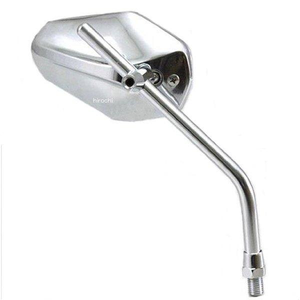 オクタゴンミラー M8ギャクネジ Cメッキ