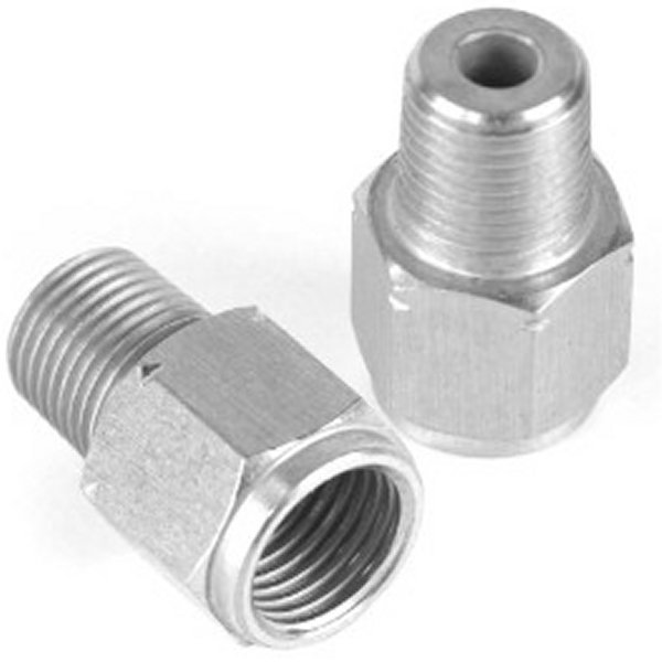 M10 x 1.0 to 1/8 BSPT Adaptor - Stainless Steel