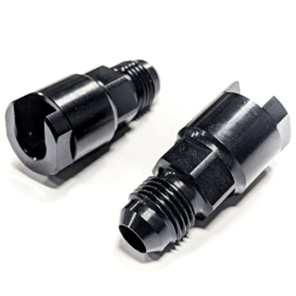 Flex Fuel Fittings 3/8 (GM Spring Lock) to -6AN Male (Incl Two Fittings)