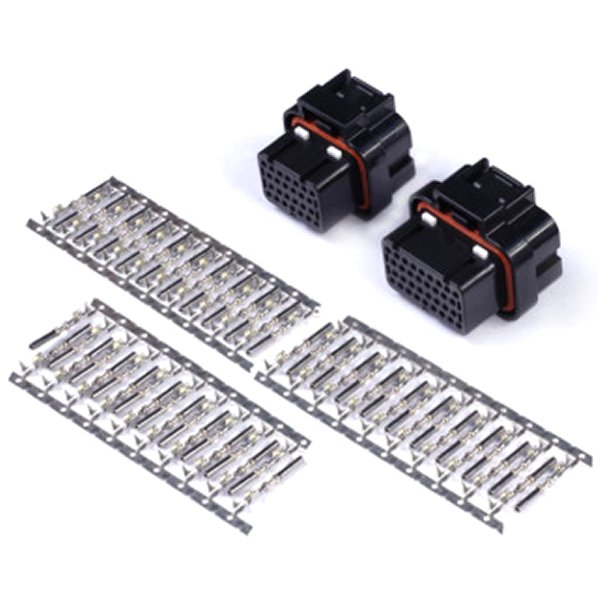 AMP 26 & 34 Pin 4 Row 3 Keyway Superseal Connector Set Plug & Pins