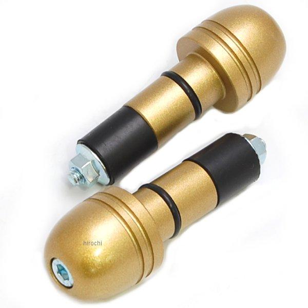 アルミ削り出しサイドキャップ ゴールド Φ7/8インチハンドル用 ウエイトバランサー