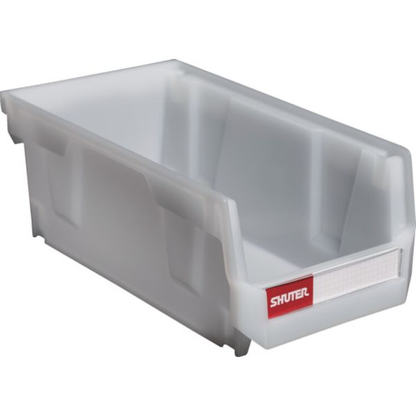 スタッキングコンテナ 0.8L 白半透明