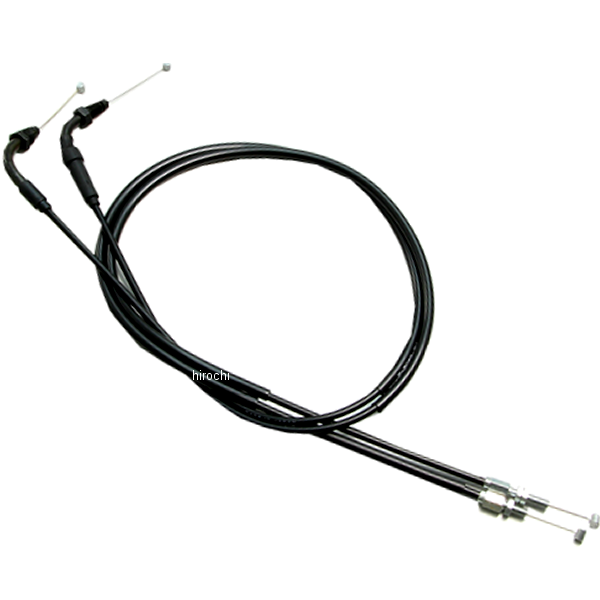 ロングスロットルケーブルW GB350 (100mmロング) GB350S (125mmロング) 黒