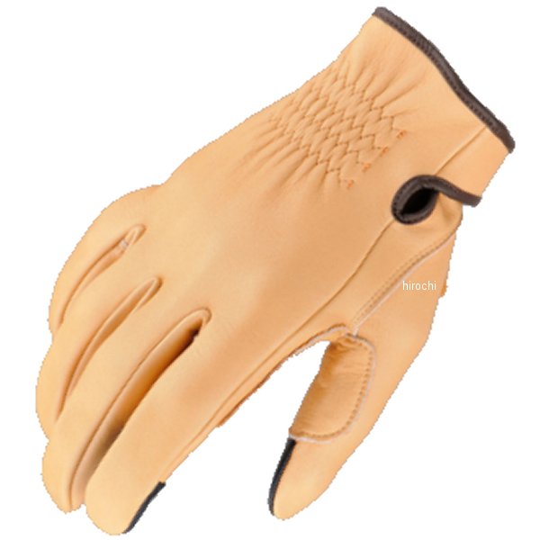 HBG-037 ヘンリービギンズ HenlyBegins 内縫いガンカットショートグローブ ナチュラル