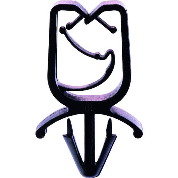 パンドウイット ハーネスクリップ 黒 100個入り