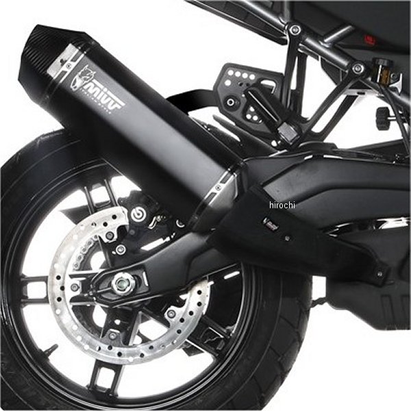 スリップオンマフラー SPEED EDGE BLACK 21年-22年 Pan America ブラックステンレス