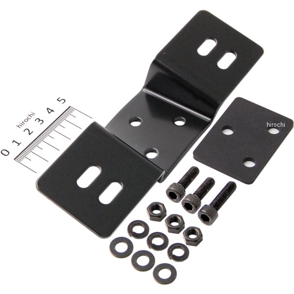 ナンバーレイダウンブラケット 84年-20年 ハーレー スポーツスター 黒