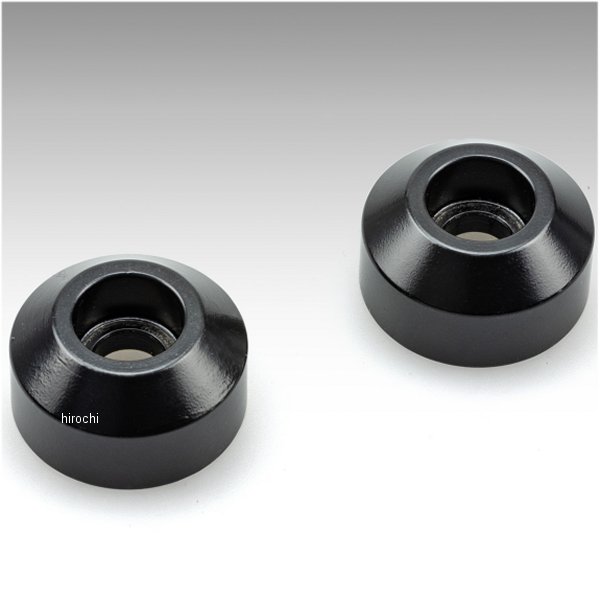 バーエンドキャップ ブラック 2個セット スポーツスターS