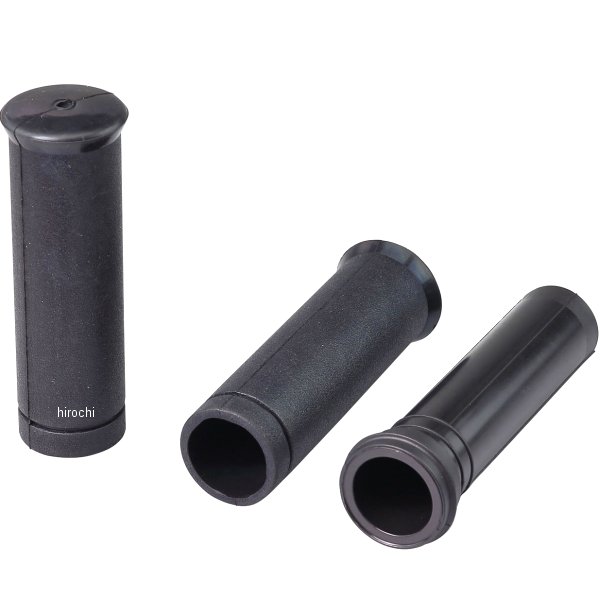 スリムグリップ ハーレーダビッドソン 純正タイプ 電子スロットル用 ブラック